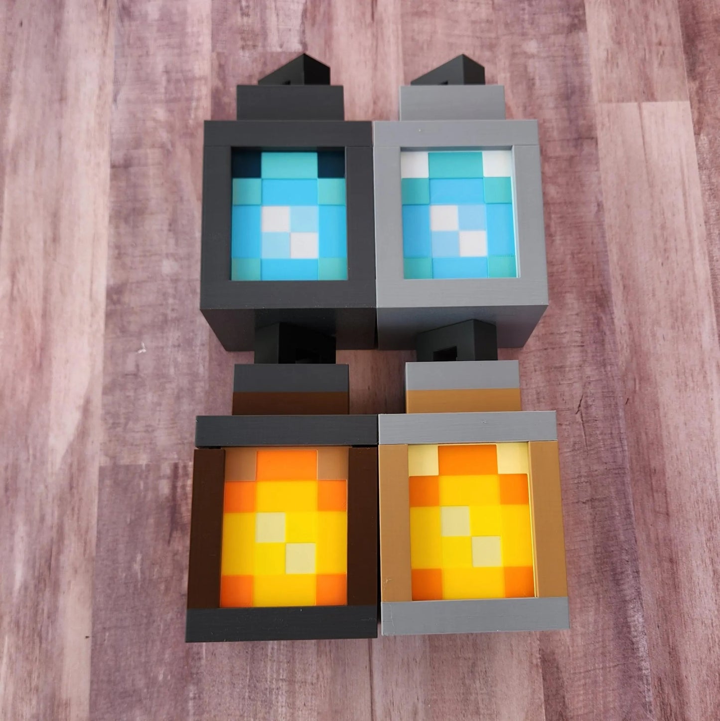 Gaming Lantern - Minecraft inspired gamer gift and night light Decor